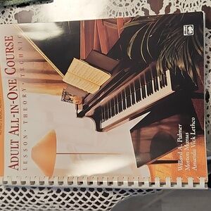 Adult all in one course lesson theory technic book